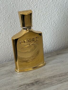 Creed Millesime Imperial Gold Metallic Perfume Bottle